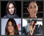 pick one iranian/persian celebrity (Tarlan Parvanee, Golshifteh Farahani, Sarah Shahi, Neginvaand) from golshifteh farahani nude photos