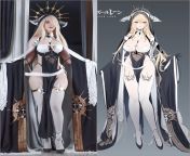 side-by-side of my finished Implacable cosplay!~ from side by side comparison of tiktok vs nsfw version mp4 download file