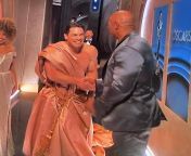 The Rock and a half-naked John Cena reunite at the 2024 Oscars from john cena vs randy orton