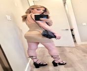 Beautiful mini dress for sexi trans woman and hot black ? high heels from her ?????? #trangender #hot #minidress #hot_trans_girl from woman pragnancy hot video