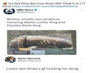 Shaq holding his dong. Might get deleted but this is hilarious. from crostine frontera get