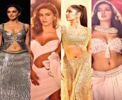 out of these 4 ladies you need choose any one to be your slave for the whole 2023 , which one will u choose &amp; why ?(Kiara, Kriti, Katrina,Nora) My choice is definitely Katrina becz I want to enjoy her body &amp; navel before it gets worst to age from katrina kifxxxx