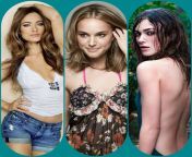 Breed?, facial?, kill? Olivia Wilde, Natalie Portman, Keira Knightley. How will you decide?? from madonna facial girls gone wilde