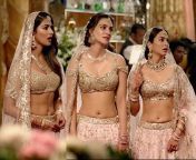 Kriti Sanon, Pooja Hegde and Kriti Kharbanda - When looking at your biggy from pooja hegde bathing video at