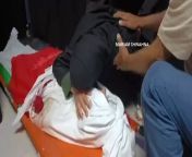The mother of the Palestinian youth Abdulkareem Al Shaikh, who was killed by a Colonial Israeli settler east of Qalqilia last month, bids farewell to her son after handing over his body today. 4.5.23 from mother son incest cartoon sex 3gp v