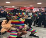 TANDOORI DICK69 GIVING LAPDANCE TO KEMONE FOR HER 16TH BIRTHDAY IN MCDONALD&#39;S WALTHAMSTOW 2019 from 16th yarxx18