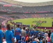 Indian crowd chants Vulgar slogans against Pakistan at world cup match. from pakistan videoglad
