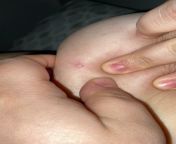 Small under-boob pop from small tight boob porno