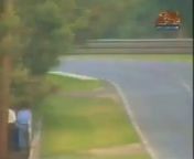 [50/50] A tragic racing crash killing two drivers (NSFW)&#124; A funny video of a car flipping into mid-air during a race (SFW) from brestfefing funny video