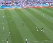 Benjamin Pavard goal vs. Argentina (World Cup 2018) from benjamin pavard