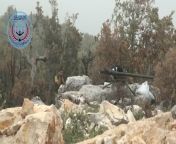 Free Syrian army wipes out a group of Syrian regime soldiers with a perfect SPG-9 recoilless rifle shot. Latakia, Syria September 2015. from spg videod