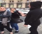 Ukrainian &amp;gt; English - man attacks women. What does the man say to these women and what do they say back to him? Thanks in advance. from what does the say shot sex www xxx 89 com to