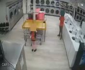 Nashville, unprovoked pipe attack in a Laundromat, right in front of the victim&#39;s kid. The perpetrator has been arrested and is a suspect for 3 other similar attacks. from realite crazy 4some outside in spanish laundromat amateur sextwoo