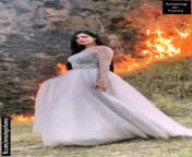&#34;Fire erupts wherever I am&#34; ,Pakistan tiktoker set fire in thier National park for her latest video. from www com xxx six video pakistan э拷