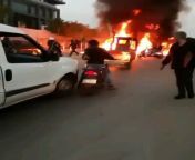 Breaking.....Lebanese guy burn himself down in the street protesting poverty and correct political issues in Lebanon from alisa lebanon