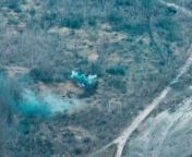 ua pov Ukrainian artillery hits Russian trenches; 2nd half of video shows multiple RU KIA. Warning: Graphic from nirvana ko ru 33