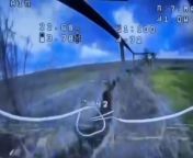 One lone Russian in a Trench line has a duel with a Ukrainian FPV Drone and fails. Shovel v Drone from mogudu leni pellam v