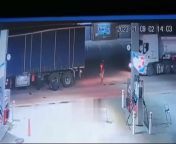 Truck driver attempts to stop a moving truck from indian truck driver sex randi lean