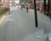 Biker gets hit by a truck in vietnam and dies later from film perang vietnam