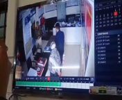 UP woman mistakenly shot in head by cop inside police station &#124; Caught on camera from camera inside pussi