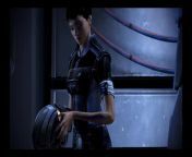 ME3 Liara &amp; Femshep Romance Edit (Marked NSFW for nudity in romance scene) (Song: Bleeding Through by Papa Roach) from lesbians kissing outdoor romance scene