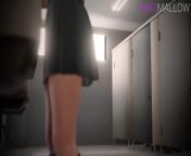 Jiro x Momo fucking in bathroom stall from ankita dave fucking in webseries mp4 download file
