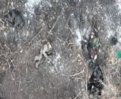 Video of more accurate targeting from Ukranian drone operators.Many limp or crawl away. Some seem resigned to their fate. from ldhayatai thirudathe 764