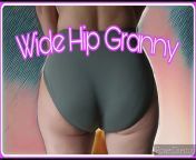 Wide Hip Granny from 67 old monster booty bbw wide hip gilf part 5