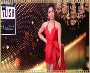Rashmika Mandanna - my stunningly beautiful whore killing it in a red halter minidress, total whore dress to inspire me to write more on her [vid] from rashmika mandanna xxx sexn xxxt dress change of andhra c