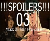 !!!SPOILERS!!! Attack On Titan Final Season !!!SPOILERS!!! Kenshiro goes crazy on **** made this edit from edit liinaliiis from liinaliiis