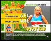 Hot Footy Babes on your phone! (Late night TV commercial from 2006) from bombay babes on spice tv