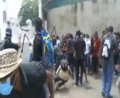 Another angle of the army shooting protesters in sri lanka from sri lanka tena xxx v