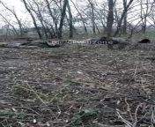 UA POV Ukrainian man sings a song that&#39;s based an an old classic, while showing dead Russian soldiers in Bakhmut from masala song sortndian village an