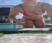 Mandy rose nude in the pool from shija rose nude