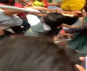 Big brawl outside a girls high school in India from forced school sex india