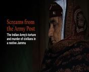 Indian army torturers and kills civilians. from indian young leady and milkman sex v