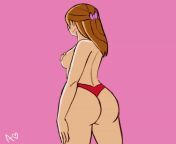 The Ivory Fox - NSFW 2D animation by me. from animation by donkboy giantess