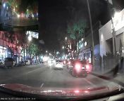 [OC] Hit and Run in Hollywood Last Night (NSFW for language) from hollywood singer salina gom