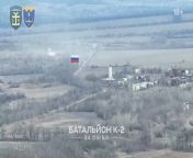 Destruction of a Russian military column near the village of Zolotarivka. Luhansk Oblast. By fighters of the 54th Mechanized Brigade + The 118th TDF Brigade. This is unique footage of the work of the headquarters during the battle. from mountains around the village
