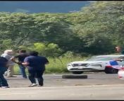 Panama - American man shoots 2 climate protesters on a highway from pty panama