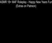 ASMR 18+ M4F Roleplay - Happy New Years Fun from view full screen asmr claudy asmr roleplay drunk neighbor mp4
