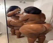 Two big booty ssbbw in shower from superdome booty ssbbw