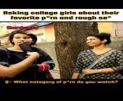 College girls revealing their &amp;exual preferences and favourite p0rn category from www xxx adivasi jungli video com college girls 3gpi