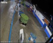 Young Man Executed At A Bus Stop (CCTV + Aftermath) from ginawang milagro ni tito at pamangkin huli sa cctv mp4