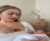 Hot Asian with reborn doll from reborn doll nude sex cum