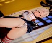 Shimakaze teasing her her pussy [MMD R18] from mmd r18 mona the fucker 3d