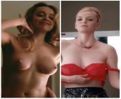 Aimee Lou Wood VS Betty Gilpin from betty gilpin nude