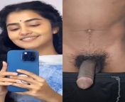 I told Anupama Parameswaran that I want to masturbate infront of her by watching her pretty face?. So I took off my shirt and pull out my BBC meat and started fapping moaning for her ?. Shameless mallu bitch started recording it with a kinky smile givingfrom indian atoress mallu sex mp4 sex