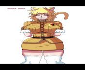 Seras Victoria - Sad Cat Dance Animation (source: @indie_vamp / me) from streaptes dance animation