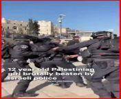 A Palestinian girl injured by a stun grenade thrown by Israeli forces near Al Aqsa Mosque + a 12 year old girl beaten up by Israeli forces from indrapuri ashirwad girl hostl scandal by